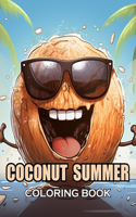 Coconut Summer Coloring Book