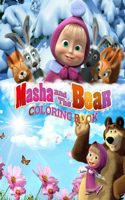 Masha And The Bear Coloring Book