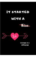It started with a message on a dating app