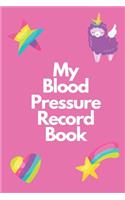 My Blood Pressure Record Book