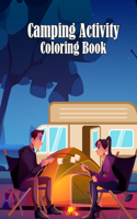 Camping Activity Coloring Book
