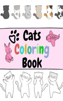 Cats Coloring Book