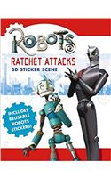 Robots – Ratchet Attacks: Sticker Scene Book