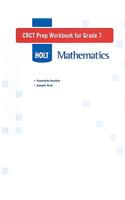 Holt Mathematics CRCT Prep Workbook for Grade 7