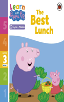 Learn with Peppa Phonics Level 3 Book 7 – The Best Lunch (Phonics Reader): (Learn with Peppa)