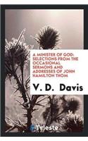 A Minister of God