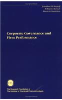 Corporate Governance and Firm Performance