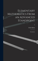 Elementary Mathematics From an Advanced Standpoint