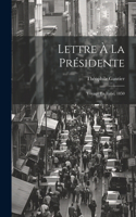 Lettre À La Présidente