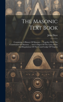 Masonic Text Book