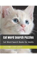 Cat Word Search Puzzles: Cat Word Search Books for Adults