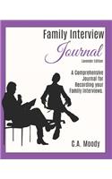 Family Interview Journal (Lavender Edition)