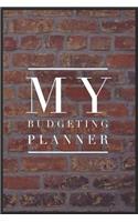 My Budgeting Planner: A5 notebook dotgrid financal journal planner organzier money notebook budget tracker family planner