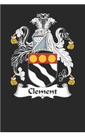 Clement: Clement Coat of Arms and Family Crest Notebook Journal (6 x 9 - 100 pages)