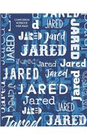 Jared Wide Ruled Composition Notebook