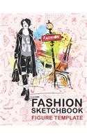 Fashion Sketchbook Figure Template