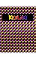 120 Page Handwriting Practice Book with Colorful Alien Cover Kehlani