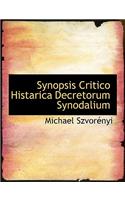 Synopsis Critico Histarica Decretorum Synodalium