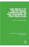 Impact of the National Curriculum on the Teaching of Five-Year-Olds