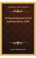 Vivekachudamani of Sri Sankaracharya 1926