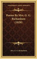 Poems by Mrs. G. G. Richardson (1828)