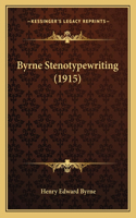 Byrne Stenotypewriting (1915)