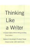 Thinking Like a Writer