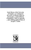 Early History of the University of Virginia