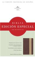 RVR 1960 Edicion Especial con Referencias, bronce/tostado simil piel