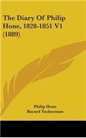 The Diary Of Philip Hone, 1828-1851 V1 (1889)