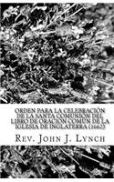 Orden para la Celebración de la Santa Comunión del Libro de Oración Común de la Iglesia de Inglaterra (1662)