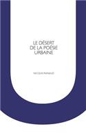 Le désert de la poésie urbaine