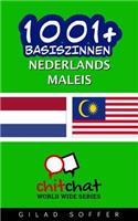 1001+ basiszinnen Nederlands - Maleis