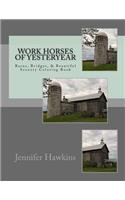 Work Horses of Yesteryear: Barns, Bridges, & Beautiful Scenery Coloring Book