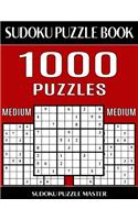 Sudoku Puzzle Book 1,000 Medium Puzzles, Jumbo Bargain Size Book