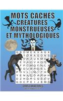 Mots Cachés Créatures Monstrueuses et Mythologiques