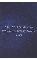 Law of attraction Vision Board Planner 2020