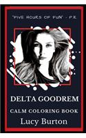 Delta Goodrem Calm Coloring Book