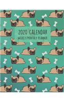 2020 Calendar Planner - Weekly / Monthly