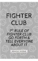 Fighter Club - Adventure Notebook