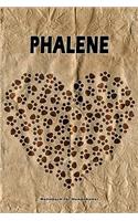 Phalene Notizbuch für Hundehalter: Hunderasse Phalene. Ideal als Geschenk für Hundebesitzer - 6x9 Zoll (ca. Din. A5) - 100 Seiten - gepunktete Linien