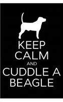 Keep Calm and Cuddle A Beagle