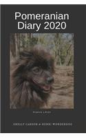 Pomeranian Diary 2020: (1 Diaries4kids 2020)
