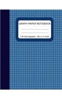 Graph Paper Notebook 1/4 inch Squares