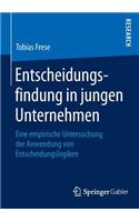 Entscheidungsfindung in Jungen Unternehmen