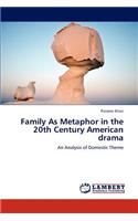 Family as Metaphor in the 20th Century American Drama