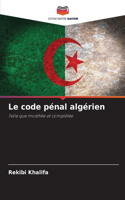 code pénal algérien