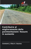 Contribuire al miglioramento delle pavimentazioni