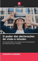 O poder das declarações de visão e missão