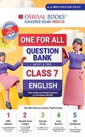 Oswaal One For All Question Bank NCERT & CBSE, Class-7 English (For 2023-24 Exam)